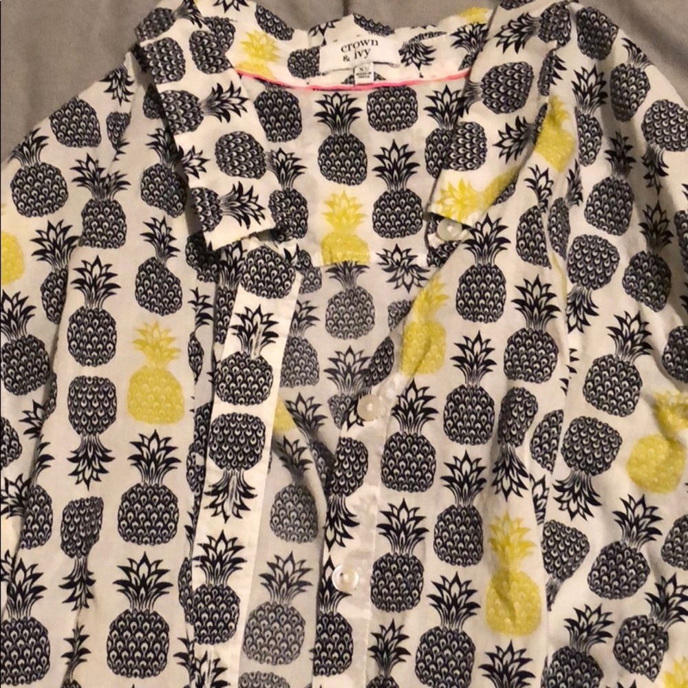 Pineapples button down - Picture 2 of 2